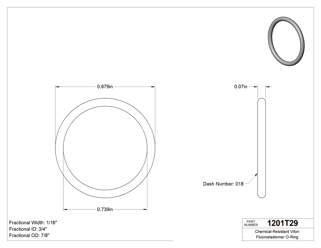 Technical drawing - 1201T29